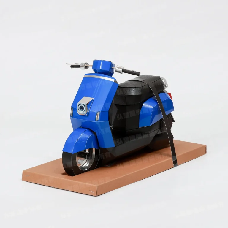 紙紮CUXI機車(藍) 1