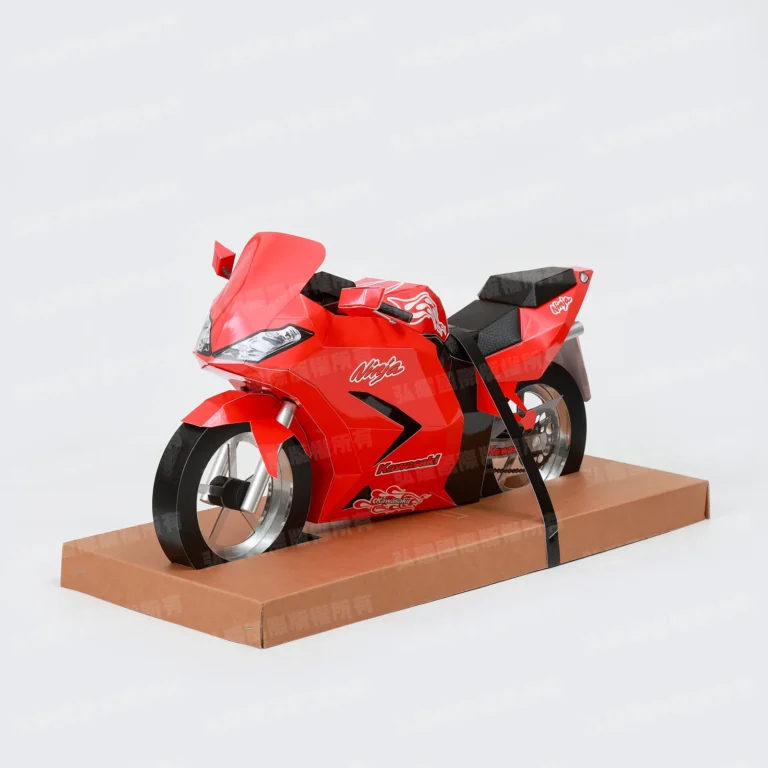 紙紮Ninja250R忍者重機(紅) 1