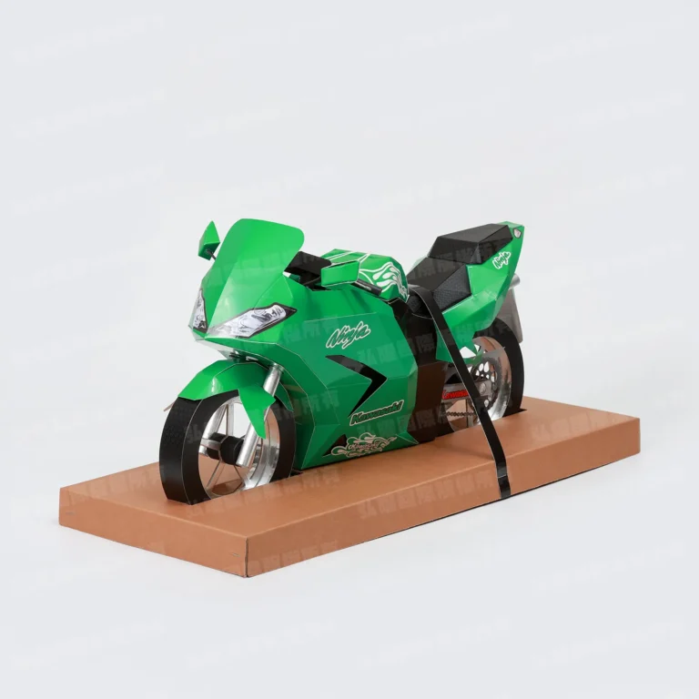 紙紮Ninja250R忍者重機(綠) 1