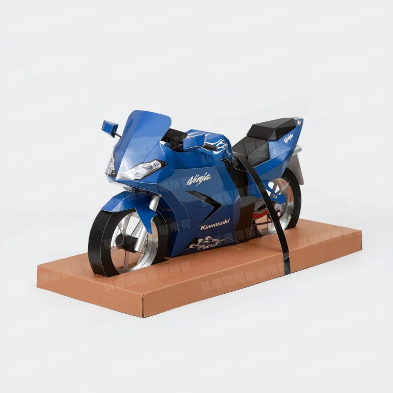 紙紮Ninja250R忍者重機(藍) 1