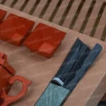 紙紮茶具組(紅) 3