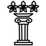 羅馬柱花籃
